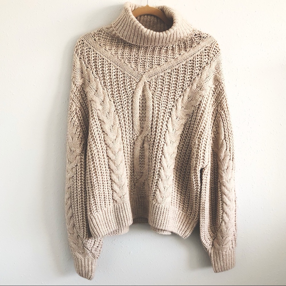 H&M Chunky Turtleneck Sweater